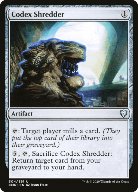Codex Shredder (304) — Commander Legends