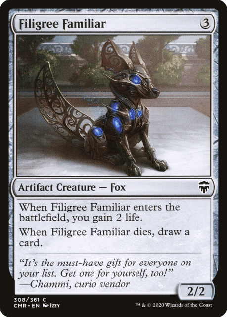 Filigree Familiar (308) — Commander Legends