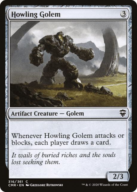 Howling Golem (316) — Commander Legends
