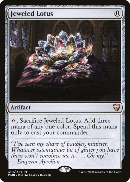 Jeweled Lotus (319) — Commander Legends