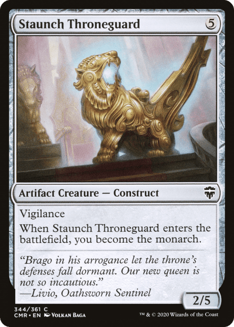 Staunch Throneguard (344) — Commander Legends