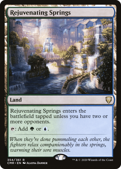 Rejuvenating Springs (354) — Commander Legends