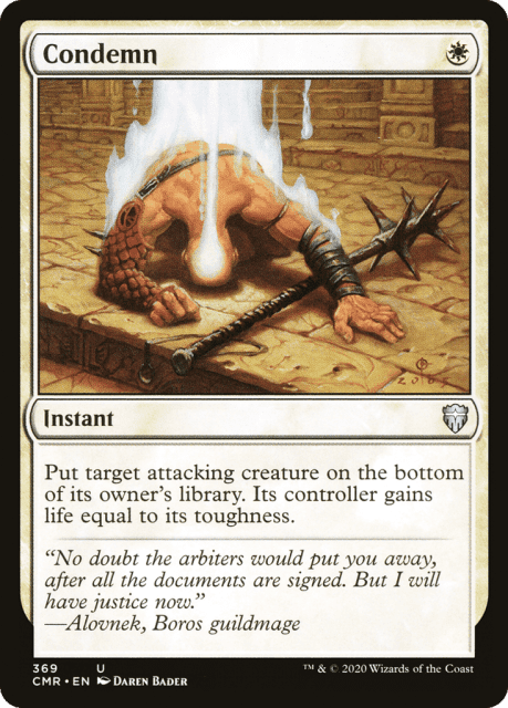 Condemn (369) — Commander Legends