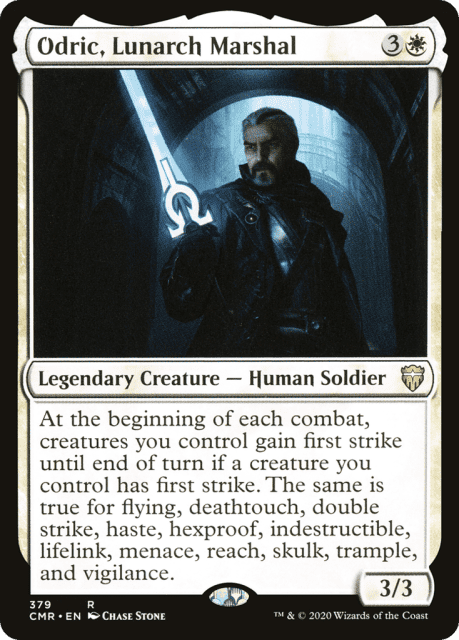 Odric, Lunarch Marshal (379) — Commander Legends