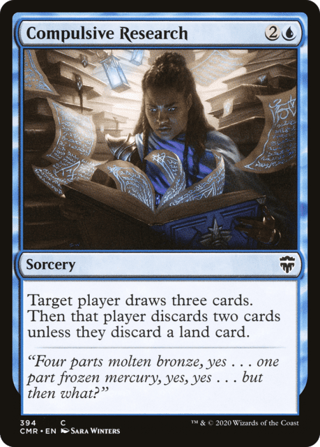 Compulsive Research (394) — Commander Legends