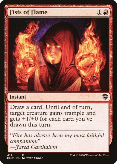 Fists of Flame (414) — Commander Legends
