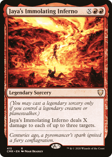 Jaya's Immolating Inferno (415) — Commander Legends