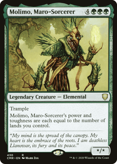 Molimo, Maro-Sorcerer (430) — Commander Legends