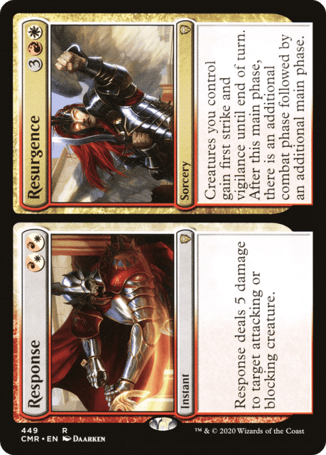Response // Resurgence (449) — Commander Legends
