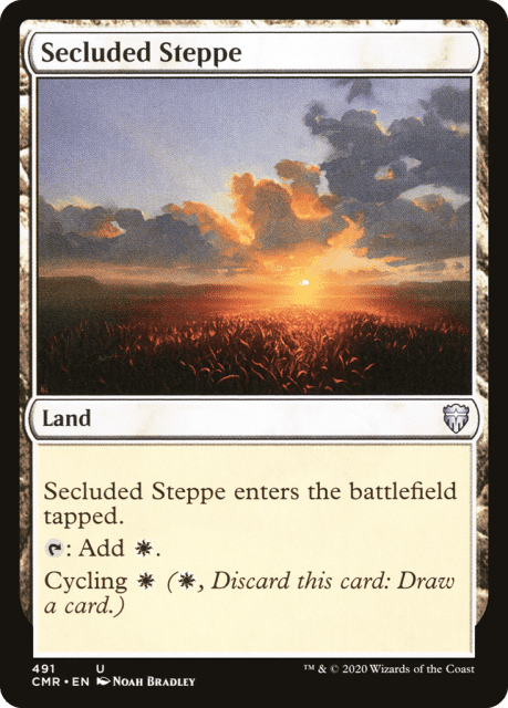 Secluded Steppe (491) — Commander Legends