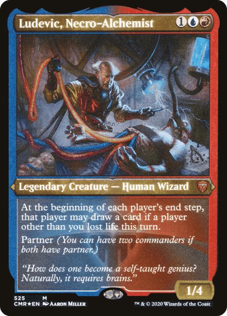 Ludevic, Necro-Alchemist (525) — Commander Legends