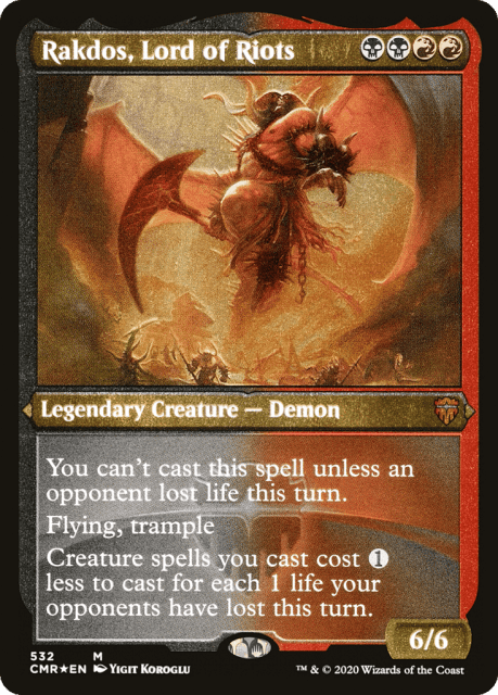 Rakdos, Lord of Riots (532) — Commander Legends