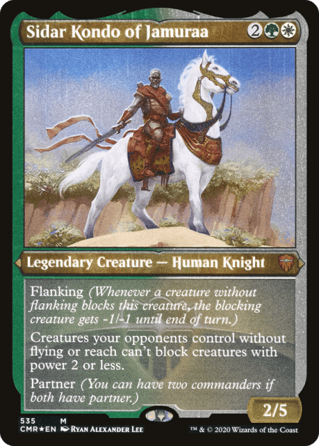Sidar Kondo of Jamuraa (535) — Commander Legends