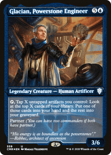 Glacian, Powerstone Engineer (559) — Commander Legends