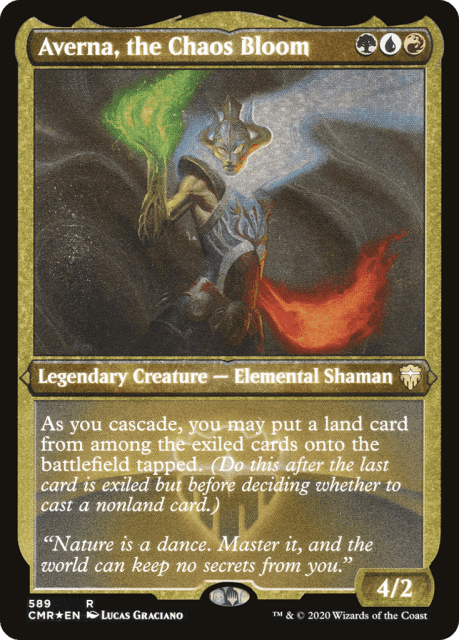 Averna, the Chaos Bloom (589) — Commander Legends
