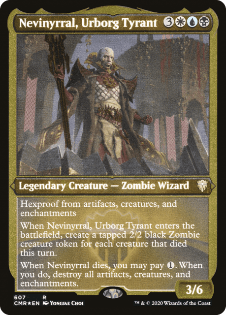 Nevinyrral, Urborg Tyrant (607) — Commander Legends