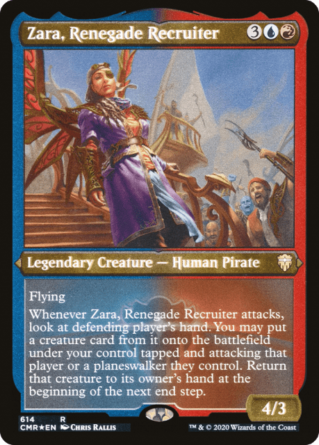 Zara, Renegade Recruiter (614) — Commander Legends