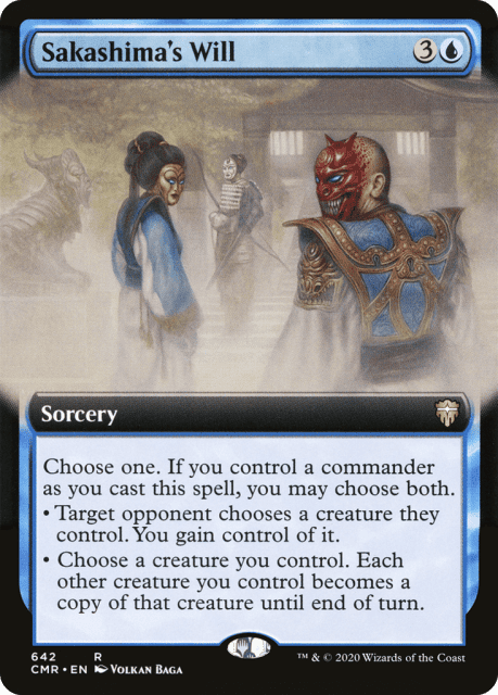 Sakashima's Will (642) — Commander Legends