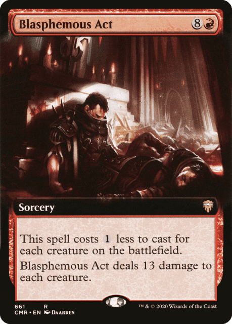 Blasphemous Act (661) — Commander Legends