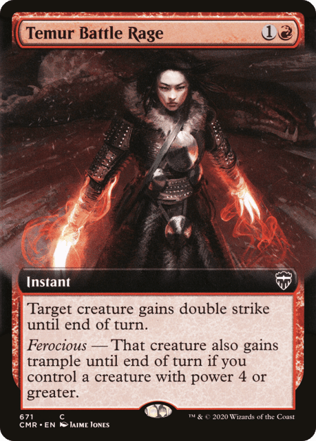 Temur Battle Rage (671) — Commander Legends