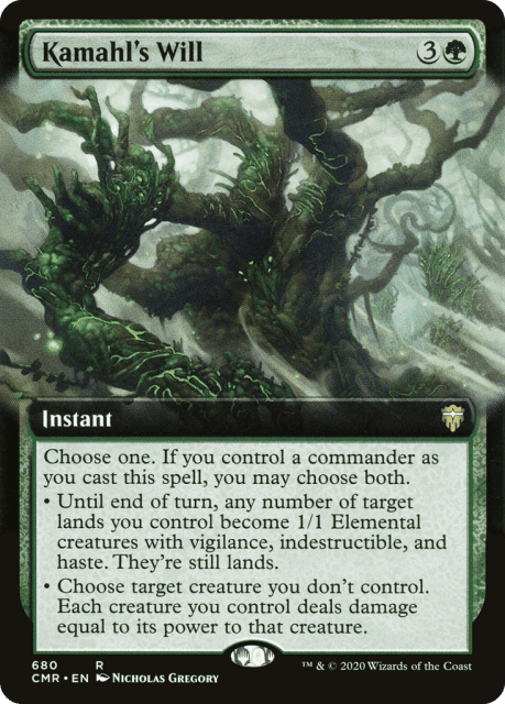 Kamahl's Will (680) — Commander Legends