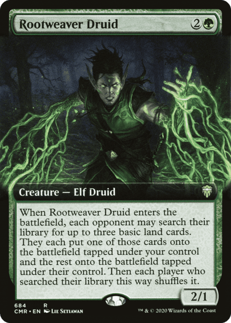 Rootweaver Druid (684) — Commander Legends