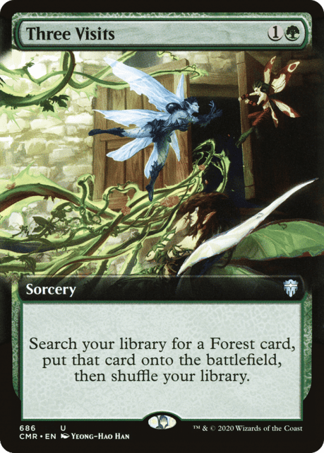 Three Visits (686) — Commander Legends