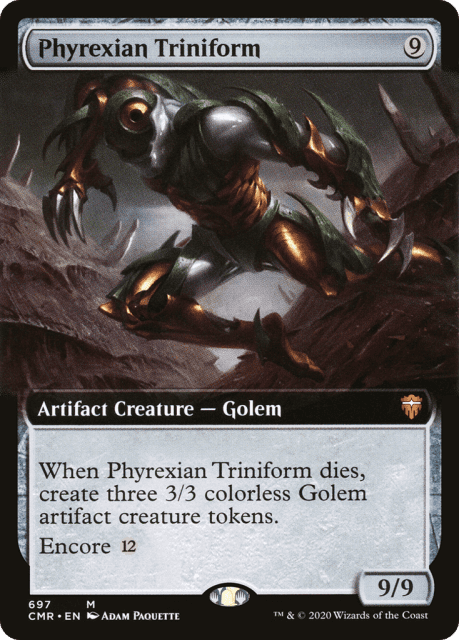 Phyrexian Triniform (697) — Commander Legends