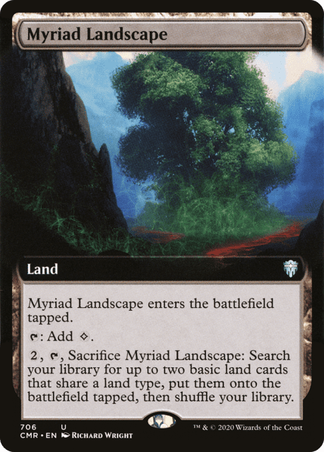 Myriad Landscape (706) — Commander Legends