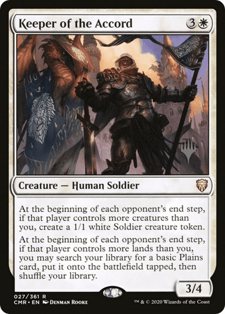 Keeper of the Accord (27) — Commander Legends Promos