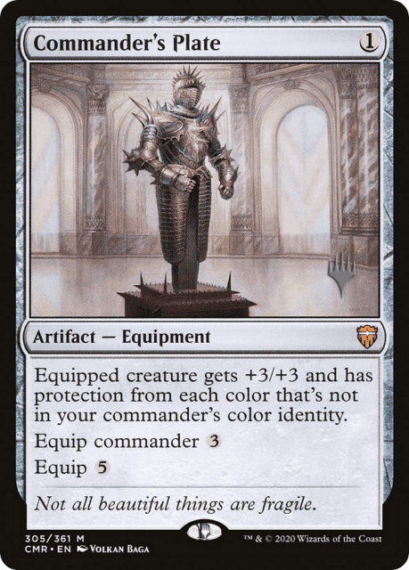 Commander's Plate (305) — Commander Legends Promos