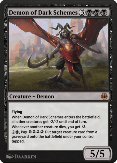 Demon of Dark Schemes (80) — Kaladesh Remastered