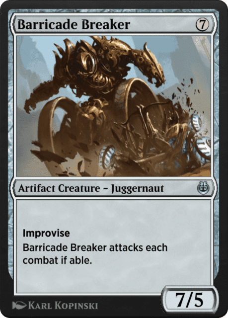 Barricade Breaker (222) — Kaladesh Remastered
