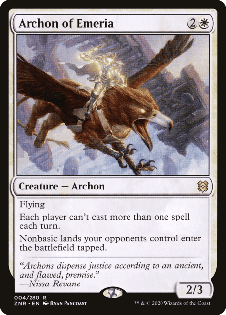 Archon of Emeria (4) — Zendikar Rising