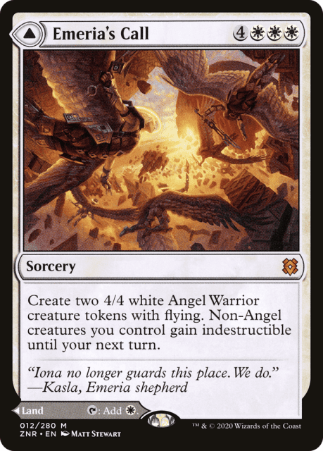 Emeria's Call // Emeria, Shattered Skyclave (12) — Zendikar Rising