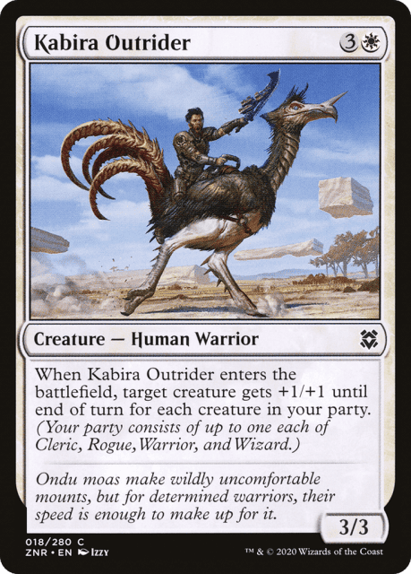 Kabira Outrider (18) — Zendikar Rising