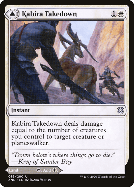 Kabira Takedown // Kabira Plateau (19) — Zendikar Rising