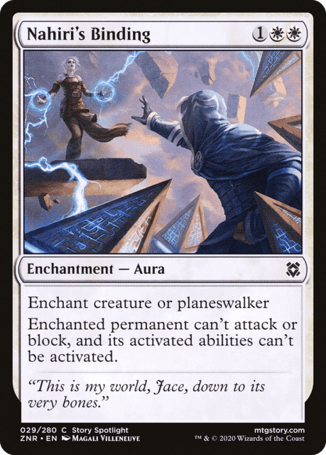 Nahiri's Binding (29) — Zendikar Rising