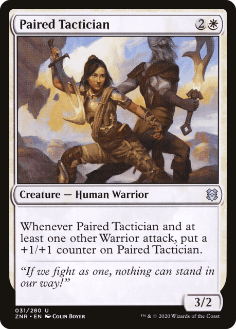 Paired Tactician (31) — Zendikar Rising