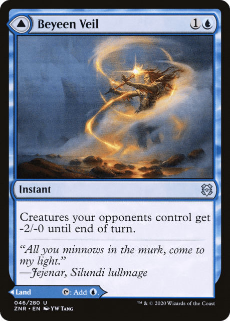 Beyeen Veil // Beyeen Coast (46) — Zendikar Rising