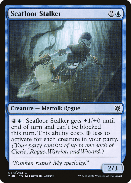 Seafloor Stalker (78) — Zendikar Rising