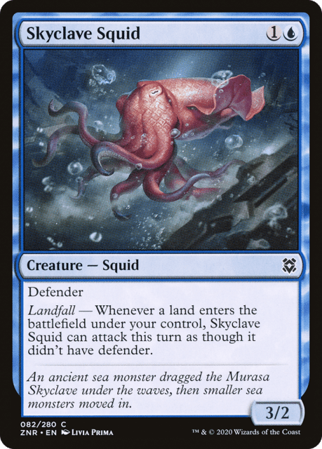 Skyclave Squid (82) — Zendikar Rising