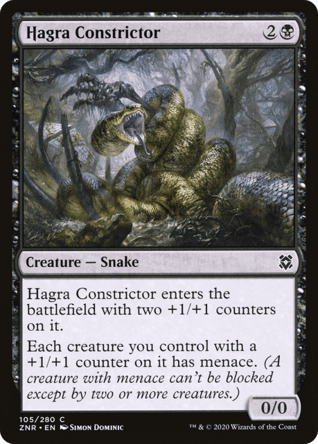 Hagra Constrictor (105) — Zendikar Rising