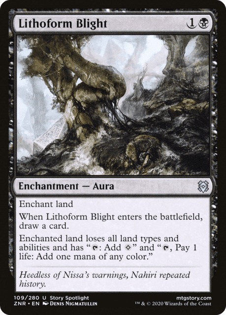 Lithoform Blight (109) — Zendikar Rising