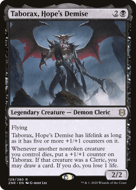 Taborax, Hope's Demise (129) — Zendikar Rising