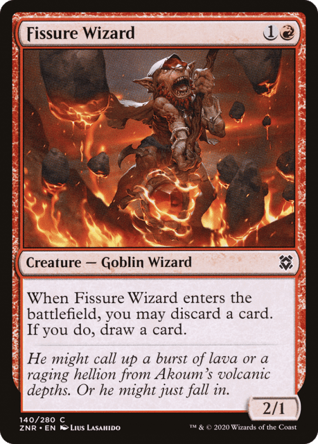 Fissure Wizard (140) — Zendikar Rising