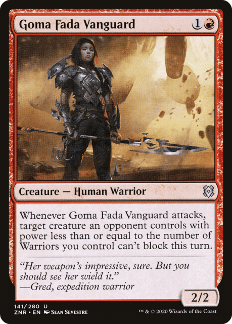 Goma Fada Vanguard (141) — Zendikar Rising