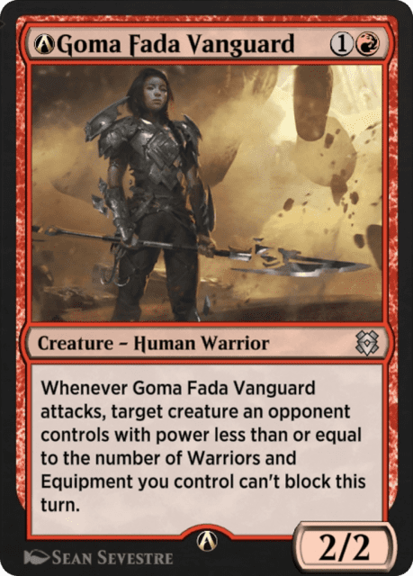 A-Goma Fada Vanguard (A-141) — Zendikar Rising