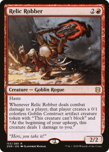 Relic Robber (153) — Zendikar Rising
