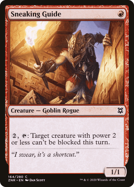 Sneaking Guide (164) — Zendikar Rising